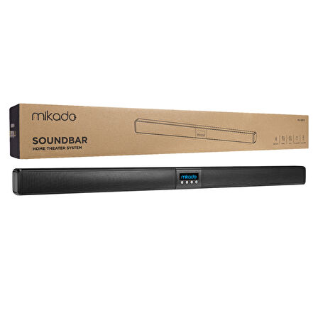 Mikado Md-Sd102 Ev Tipi Sinema Sistemi Soundbar Bluetooth Aux Usb Hafıza Kartı Hoparlör Ses Sistemi