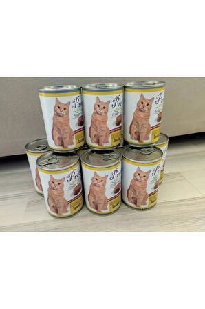  Chıcken Pate Ezme 400 gr X 10 Ad (4 KG) Tavuklu Kedi Ezme Kedi Konserve Yaş Mama