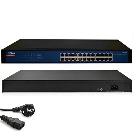 ETHERNET SWITCH HUB 24 PORT 10/100MBPS CNET CSH-2400