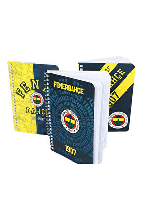 Fenerbahçe A6 72 Yaprak Karton Kapak Spiralli Bloknot Çizgili (591709)