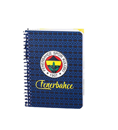Fenerbahçe A6 72 Yaprak Karton Kapak Spiralli Bloknot Çizgili (591709)