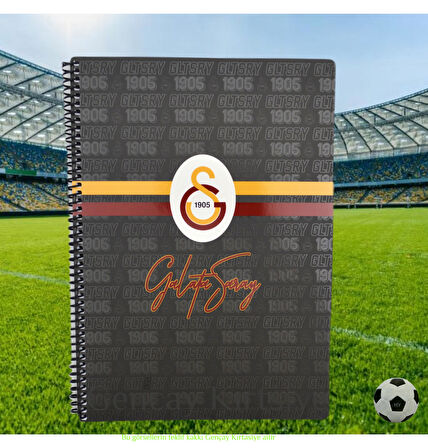 Galatasaray A4 72 Yaprak Karton Kapak Spiralli Defter Çizgili (594566)