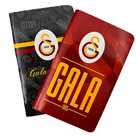 Galatasaray 8x13 32 Yaprak Karton Kapak Tel Dikiş Bloknot Çizgili (595957)