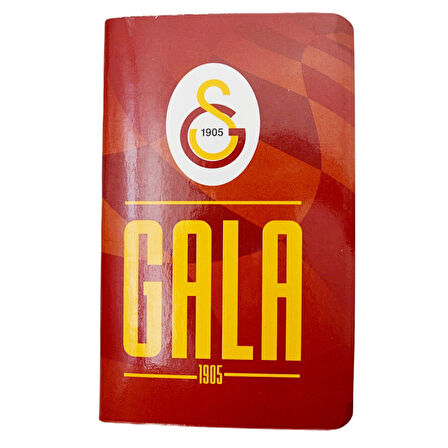 Galatasaray 8x13 32 Yaprak Karton Kapak Tel Dikiş Bloknot Çizgili (595957)