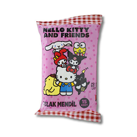 Kuromi Islak Cep Mendili 15 Yaprak (596565) 1 Adet