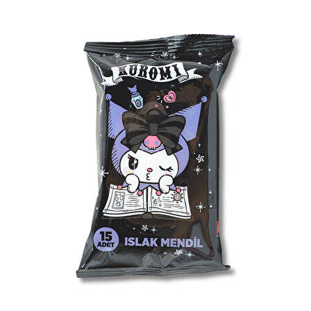 Kuromi Islak Cep Mendili 15 Yaprak (596565) 1 Adet
