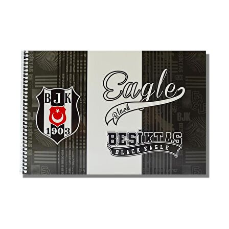 Besşiktaş 24x34 15 Yaprak Karton Kapak Spiralli Resim Defteri(463635)