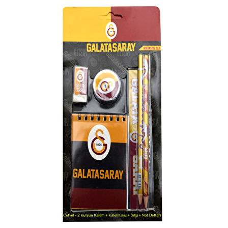 Galatasaray 6 Lı Kırtasiye Seti (474464) 1 Adet 