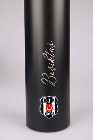 BEŞİKTAŞ ORJINAL LİSANSLI LOGO BASKILI 500 ML ÇELİK TERMOS 