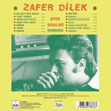 Zafer Dilek - Oyun Havaları (Plak)  