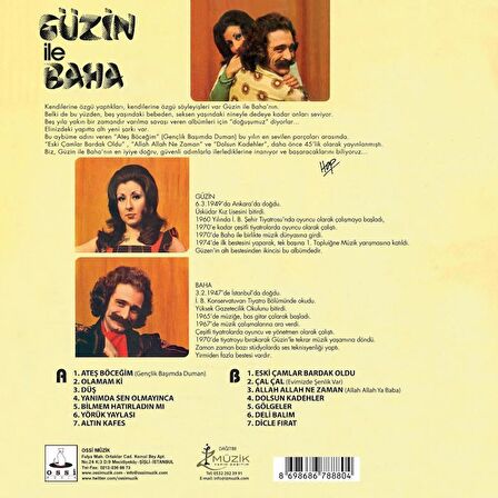 Güzin İle Baha - Ateş Böceğim (Plak)  