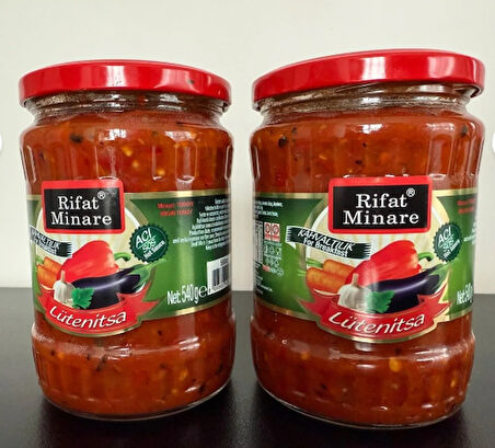 2 Adet Lutenitsa Acı Kahvaltılık Sos 1080g