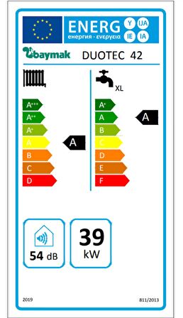 Baymak Duotec Premix 42/42 Dhw (36.000 Kcal) Tam Yoğuşmalı Kombi