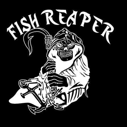 Reaper kafatası araba Sticker beyaz Renk 17CM