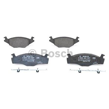 Bosch Fren Balatası Ön 137.8Mm Polo II III 94