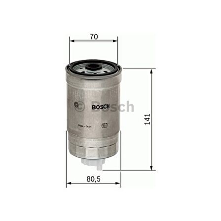 Bosch Yakıt Filtresi Accent Iv 1.6 I20 1.4 1.6 08