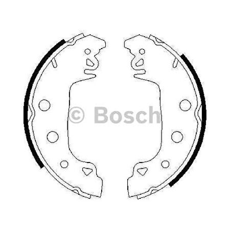 Bosch Arka Balata Pabuçlu Ayar Lovyelı M131 R12 Taunus