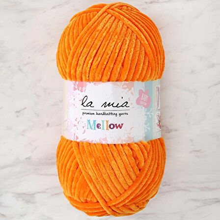 La Mia Mellow Neon Turuncu El Örgü İpi - 937 - 34173
