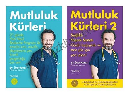 Dr. Ümit Aktaş Mutluluk Kürleri Seti 2 Kitap