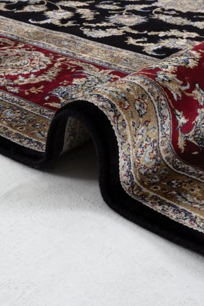 Romans Halı Herat 2807 Siyah