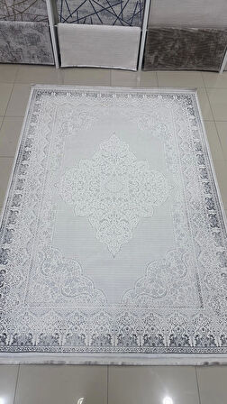 Safyün Halı Kadife KF505 Gri