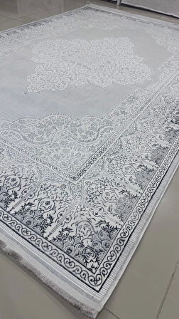 Safyün Halı Kadife KF505 Gri