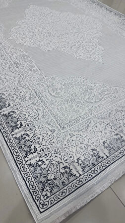 Safyün Halı Kadife KF505 Gri