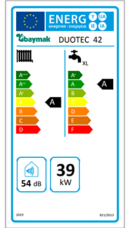 Baymak Duotec Premix 42 Hermetik Yoğuşmalı Kombi