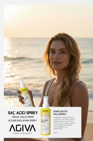 Ultra Shine Doğal Renk Saç Açıcı Sprey 150ml