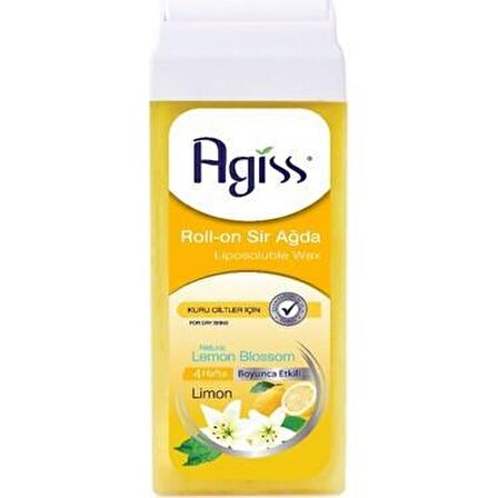 Agiss LİMONLU Sir Ağda Roll-On 100ml