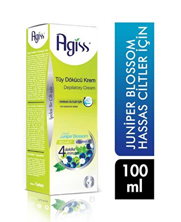 Agiss HASSAS CİLTLER Tüy Dökücü Krem 100Ml