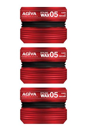 Agiva Wax Saç Şekillendirici 175 ml x3 05