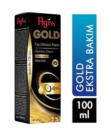 Agiss Gold Extra Bakım Tüy Dökücü Krem 100ML