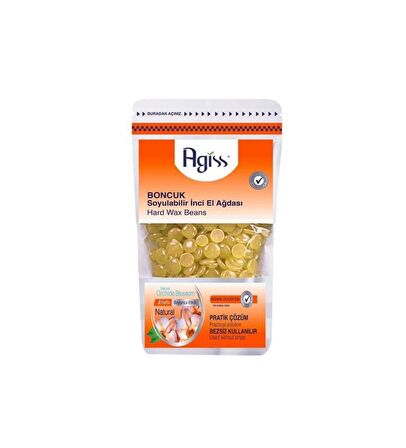 AGİSS BONCUK NATURAL SOYULA. İNCİ EL AĞDASI 220 GR