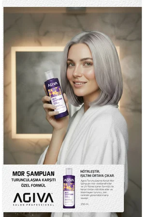 Turunculaşma Karşıtı Mor Bakım Şampuanı 250ML