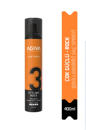 Agiva Saç Spreyi Rock 400 ML Mega Strong