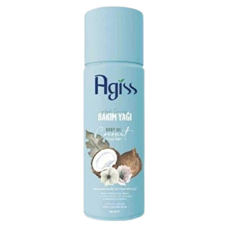 Agiss Sir Ağda Temizleme Ve Bakım Yağı Coconut 150 Ml