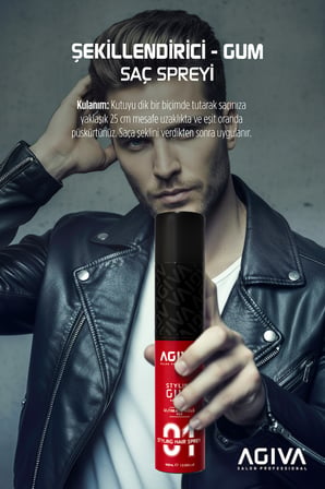Agiva Saç Spreyi Gum 400 ML Ultimate Hold