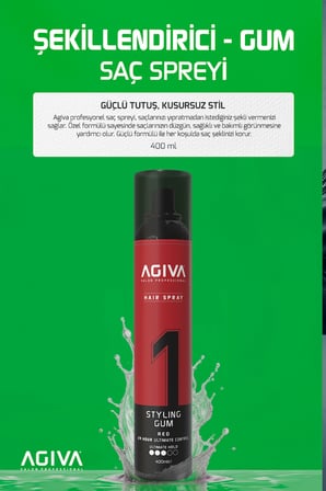 Agiva Saç Spreyi Gum 400 ML Ultimate Hold