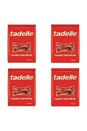 Tadelle Mini Fındık Dolgulu Sütlü Çikolata 200 gr x 4 Pk