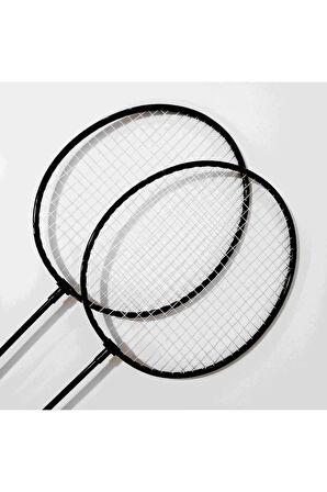 T133 Badminton Raket Seti - 2 Adet Badminton Raketi & 1 Adet Top
