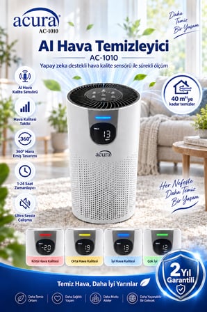 Acura AC-1010 AI Akıllı Hava Temizleyici
