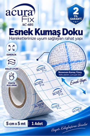 AC-604 5cm x 10m Tıbbi Esnek Flaster