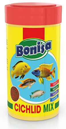 Bonisa Cichlid Mix Granulat 250ml Kutu 100gr