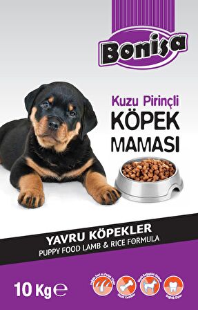  10 KG KÖPEK MAMASI KUZU & PİRİNÇ YAVRU 