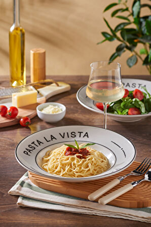Kütahya Porselen Home Chef Dads 2 Parça 27 Cm Spaghetti Tabağı