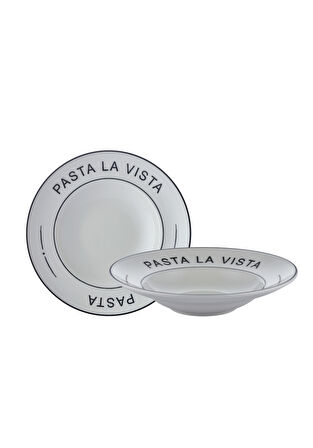 Kütahya Porselen Home Chef Dads 2 Parça 27 Cm Spaghetti Tabağı