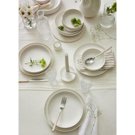 Kütahya Porselen Bone Crest 48 Parça 12 Kişilik Yemek Takımı Sade