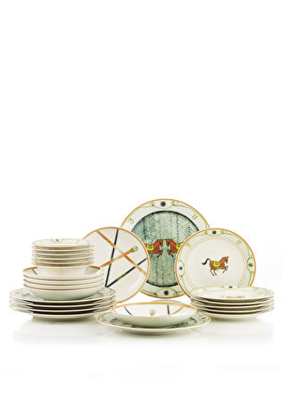 Kütahya Porselen Toro 24 Parça 6 Kişilik Yemek Takımı