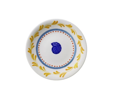 Kütahya Porselen Bone Costa Mare 6 Parça 21 Cm Servis Tabağı